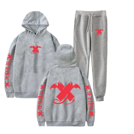 XPLR Devil X Vintage Grey Tracksuit