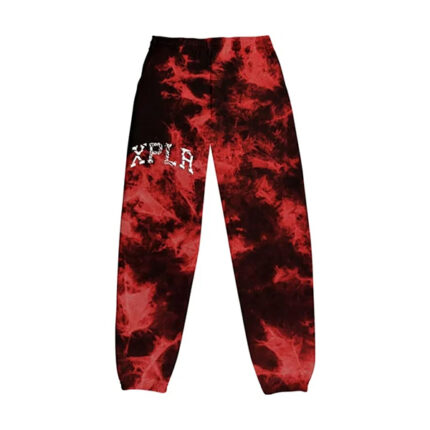 XPLR Shatter Red Sweatpants