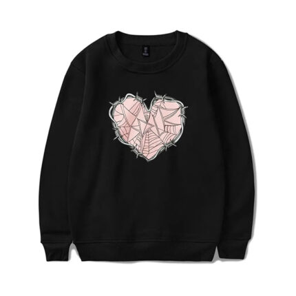 XPLR Web Heart Sweatshirt