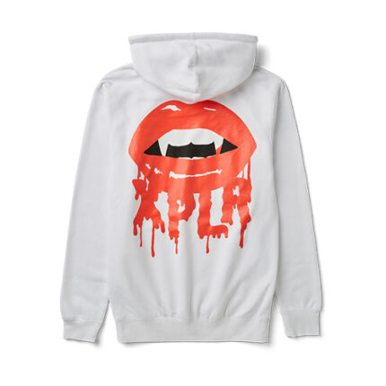 Fang White Hoodie