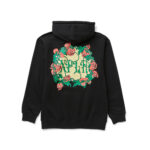 Skull Wreath Black Hoodie