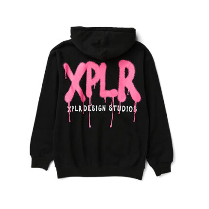 XPLR Grafitti Black Hoodie